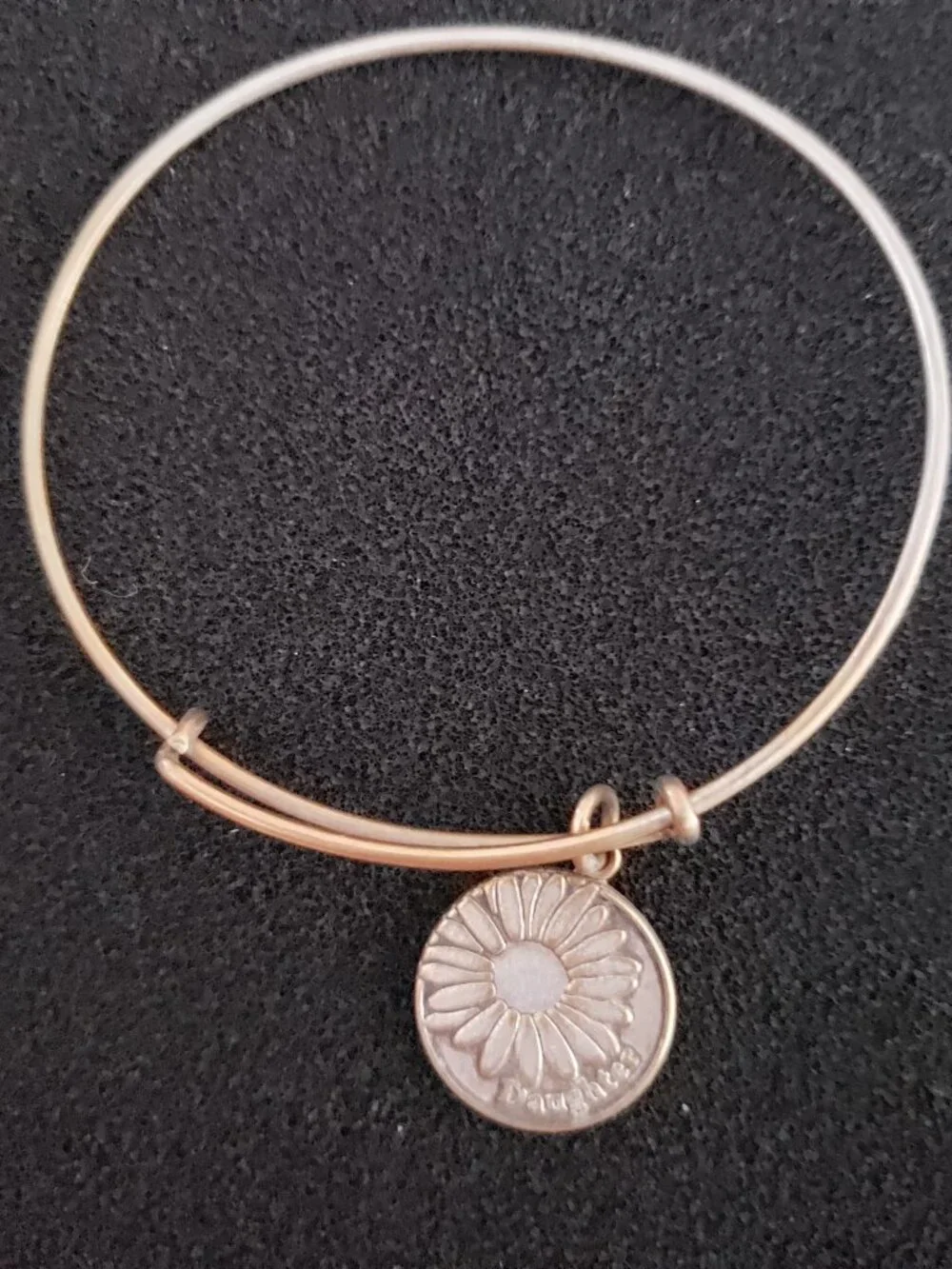 Alex and Ani Daughter 2 Tone? Charm Bracelet Bangle 33